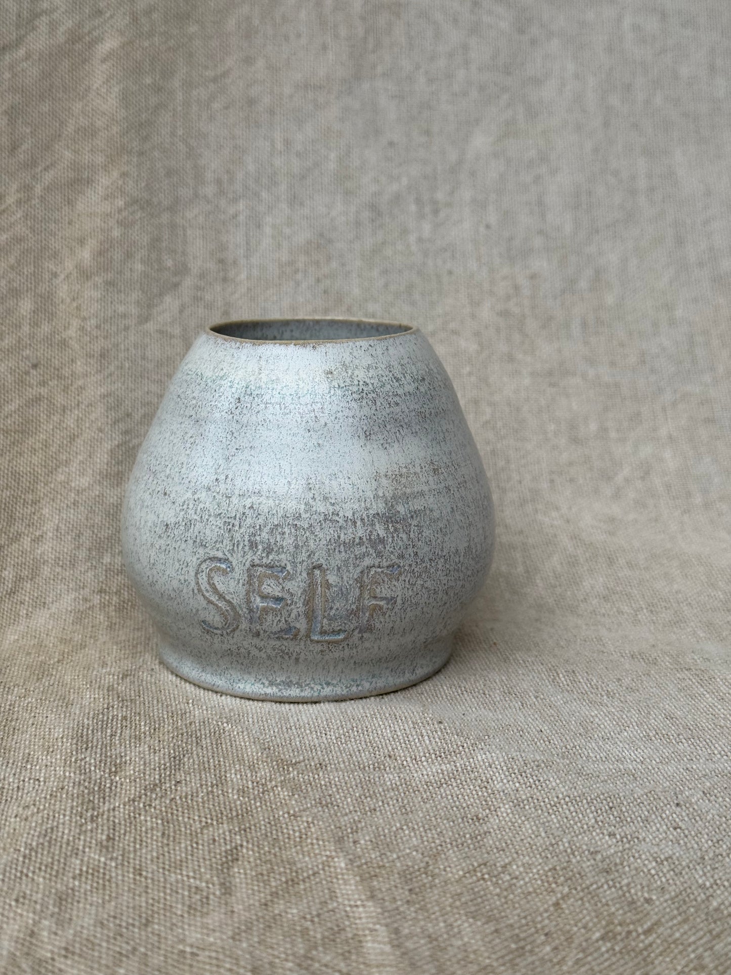 Handmade Ceramic 'SELF' Cacao Cup
