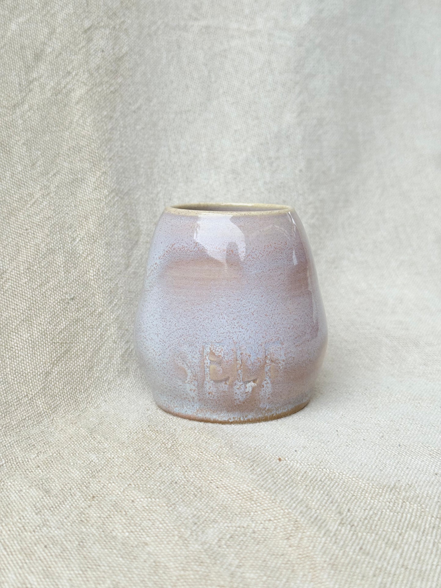 Handmade Ceramic 'SELF' Cacao Cup