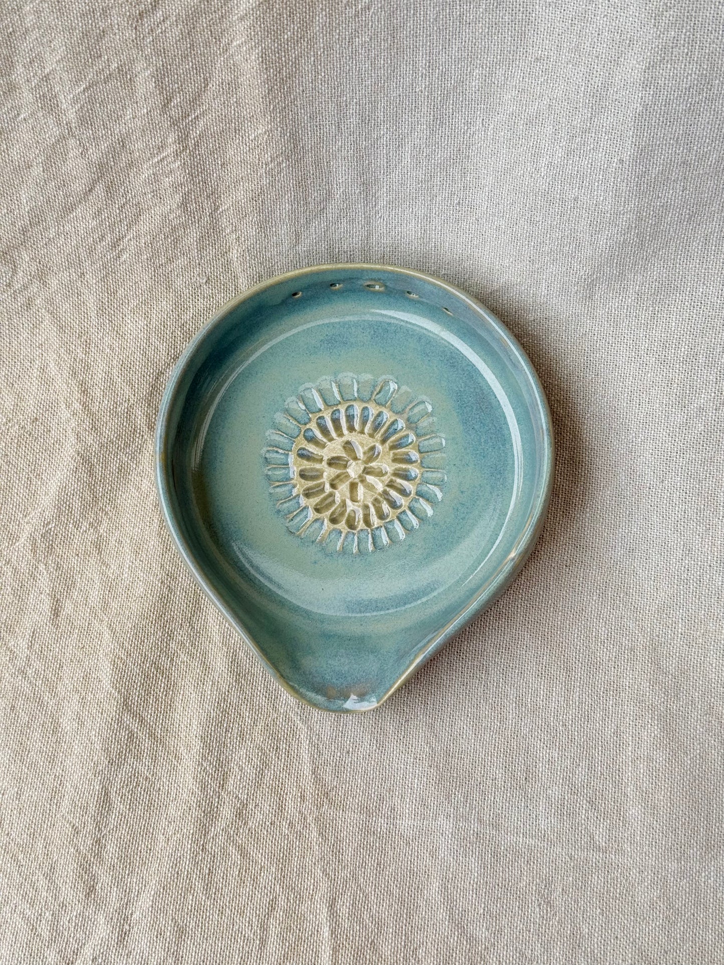 Handmade Ceramic Spoon Rest / Garlic + Ginger Grater / Herb Stripper | Pre-Order