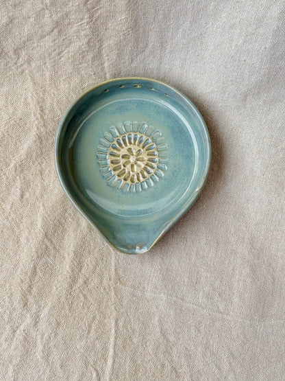 Handmade Ceramic Spoon Rest / Garlic + Ginger Grater / Herb Stripper | Pre-Order