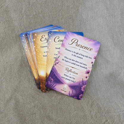 Life Bloom Intention Cards