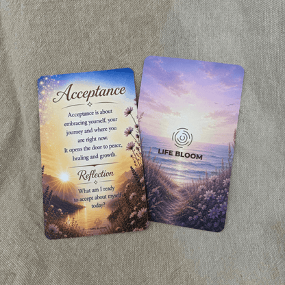 Life Bloom Intention Cards