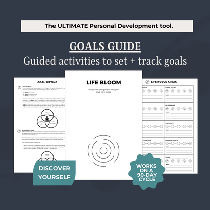 Life Bloom Journal | Goals Guide