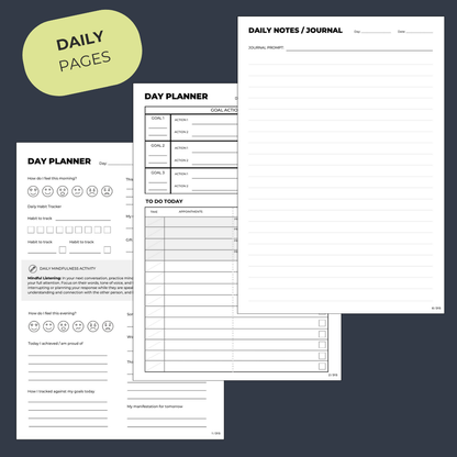 Life Bloom Journal | Monthly Pages