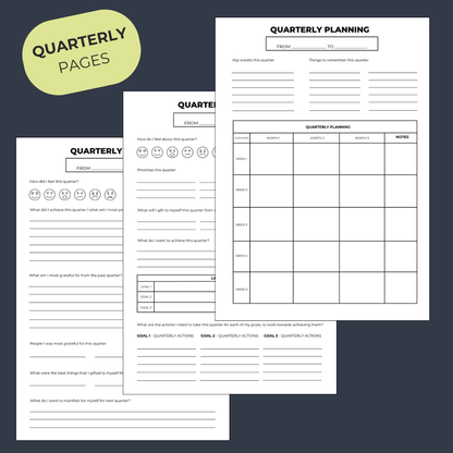Life Bloom Journal | Wire-Bound Life Planning Tool | A5